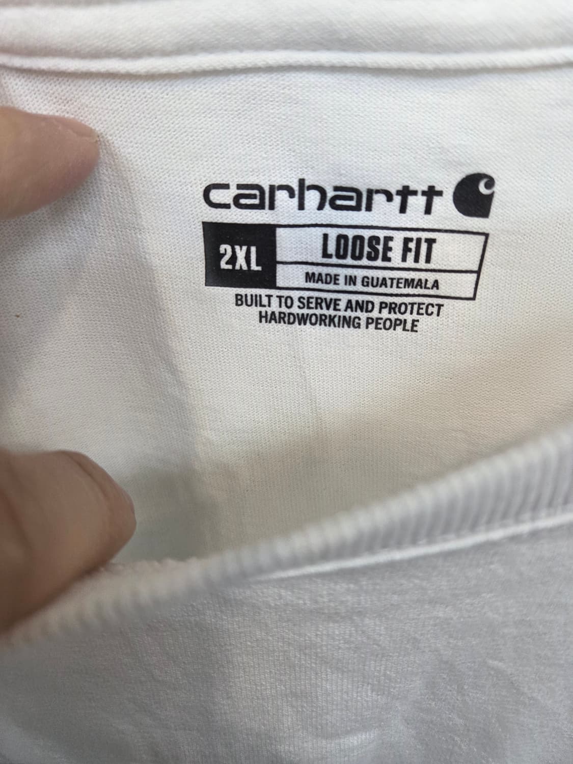 칼하트 빅사이즈 포켓 반팔 xxl 루즈핏 xxxl 상품이미지3