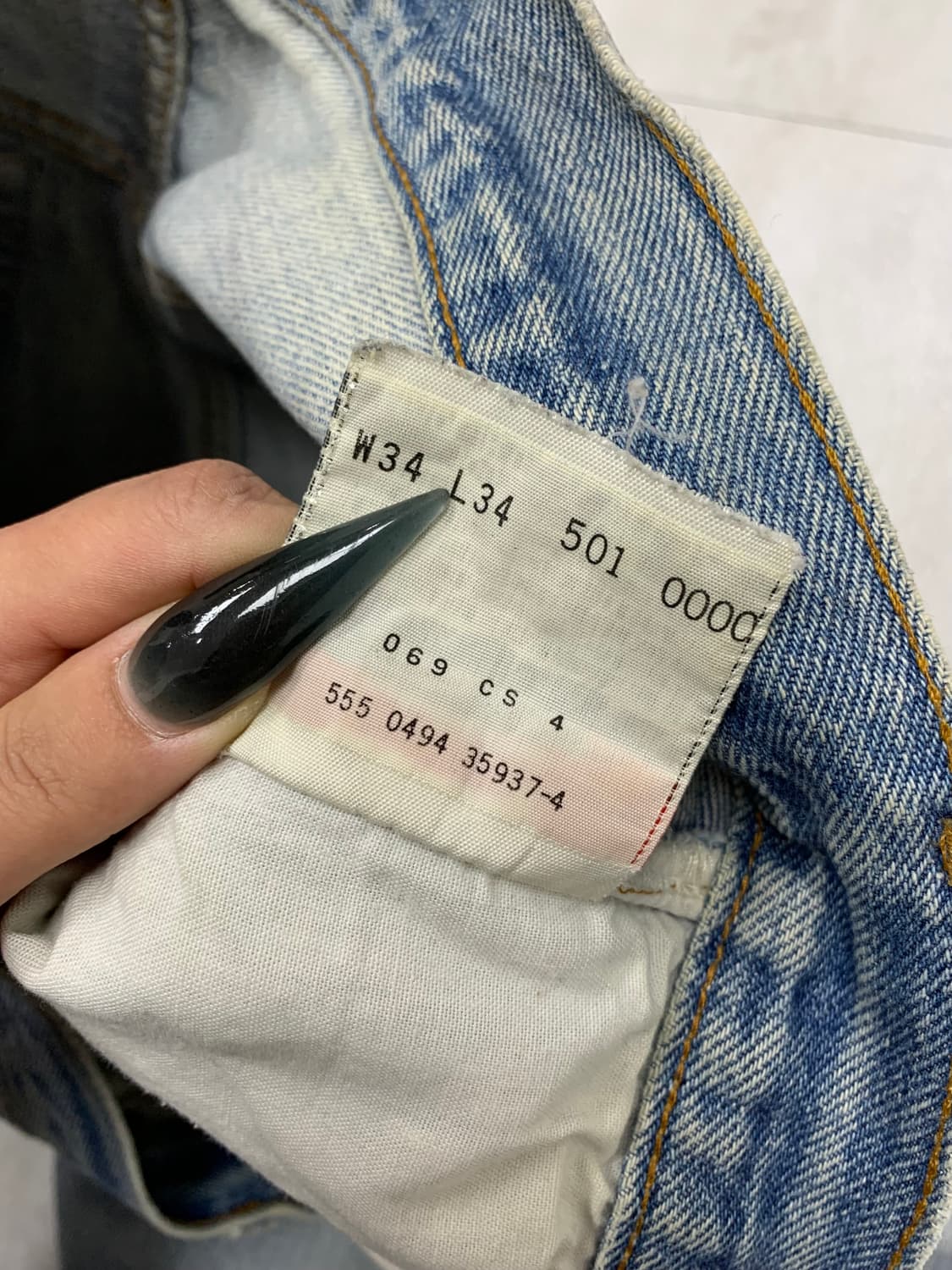 리바이스 501 데님 팬츠 #320 상품이미지5