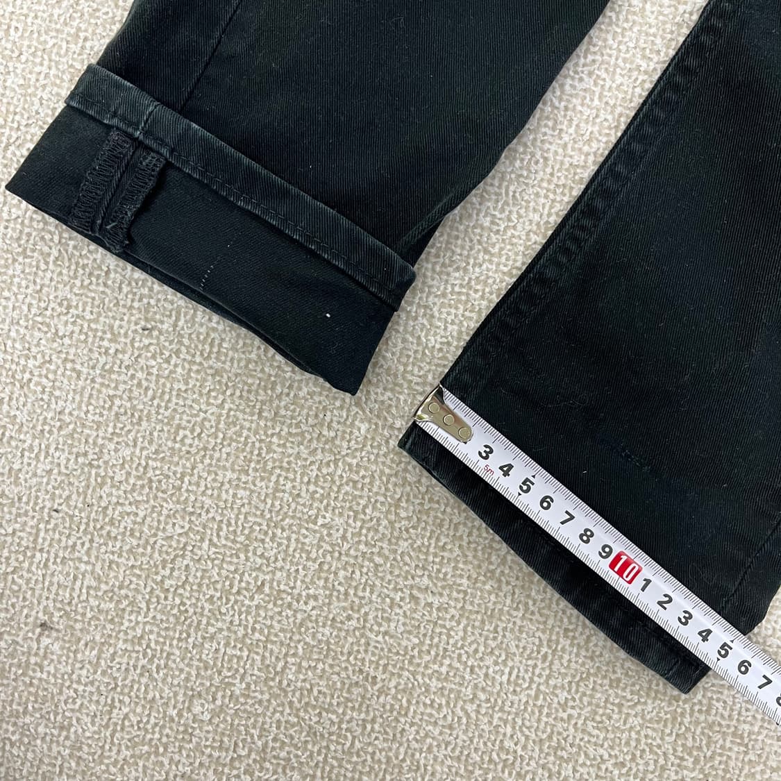 [30] 리바이스 510 스키니핏 블랙진 흑청 데님 청바지 0116M1 상품이미지9