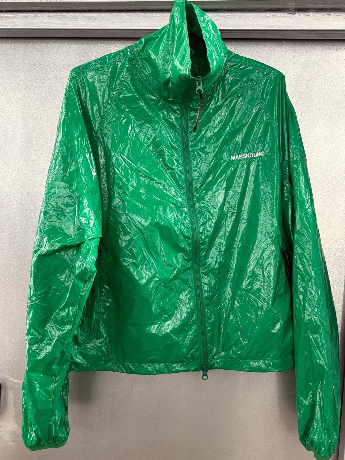 매스노운 MASSNOUN 초록색 바람막이 M 상품이미지1
