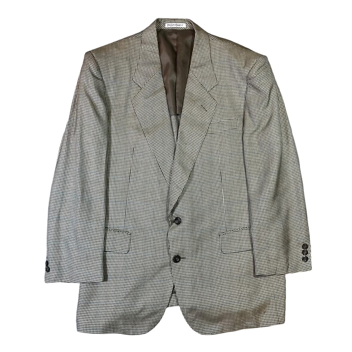 YSL 입생로랑 하운드 체크 블레이저 자켓 상품이미지1