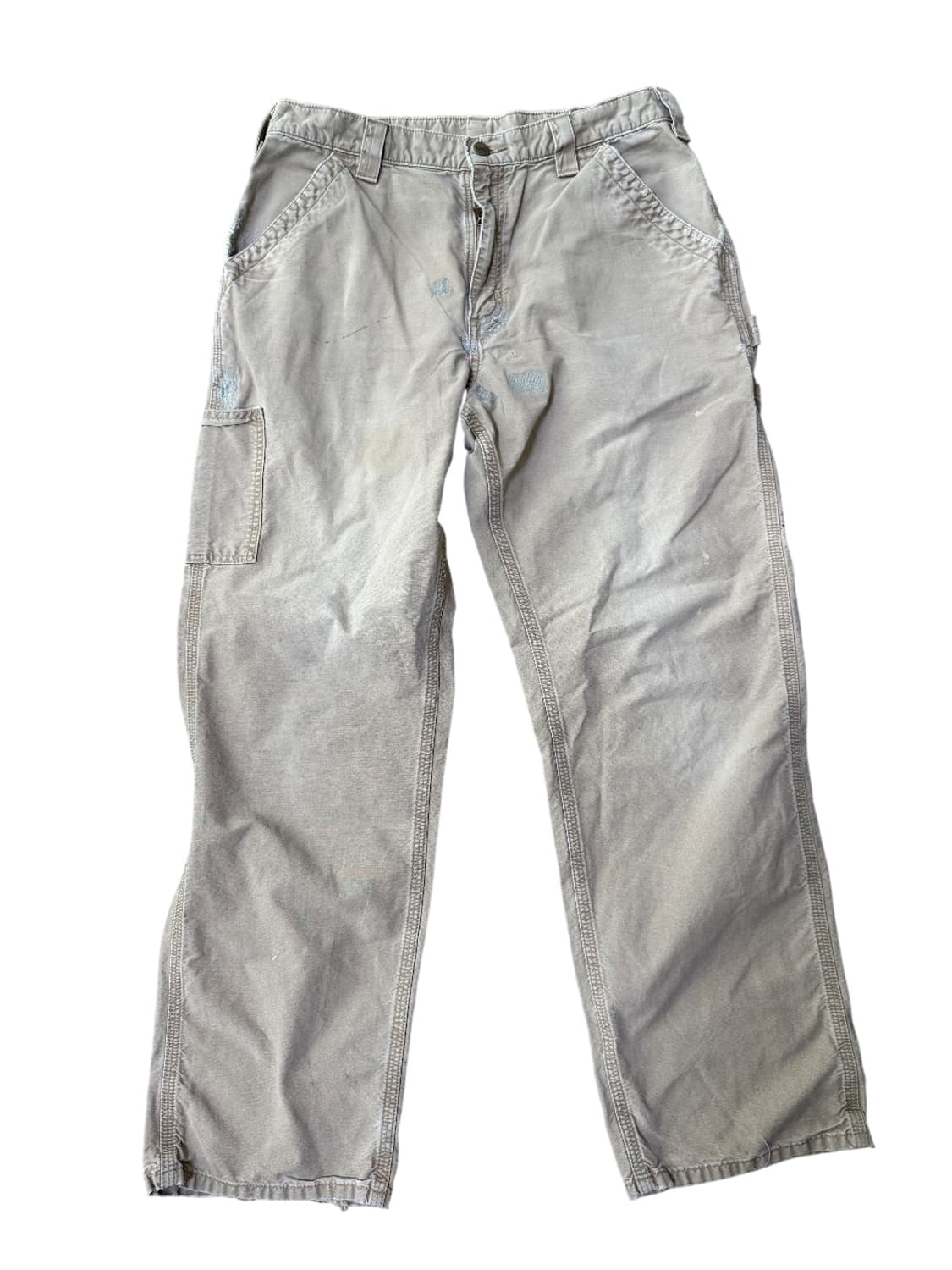 칼하트 싱글니 베이지 워크팬츠 상품이미지2