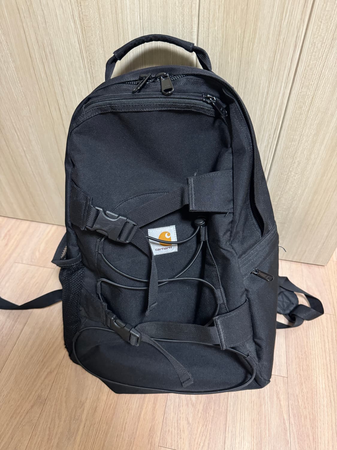 칼하트윕 킥플립 백팩 블랙 Carhartt wip kickfilp  상품이미지1