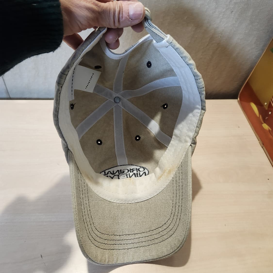 1993STUDIO Original Ninetys 워시드 캡 🧢 그레이 상품이미지5