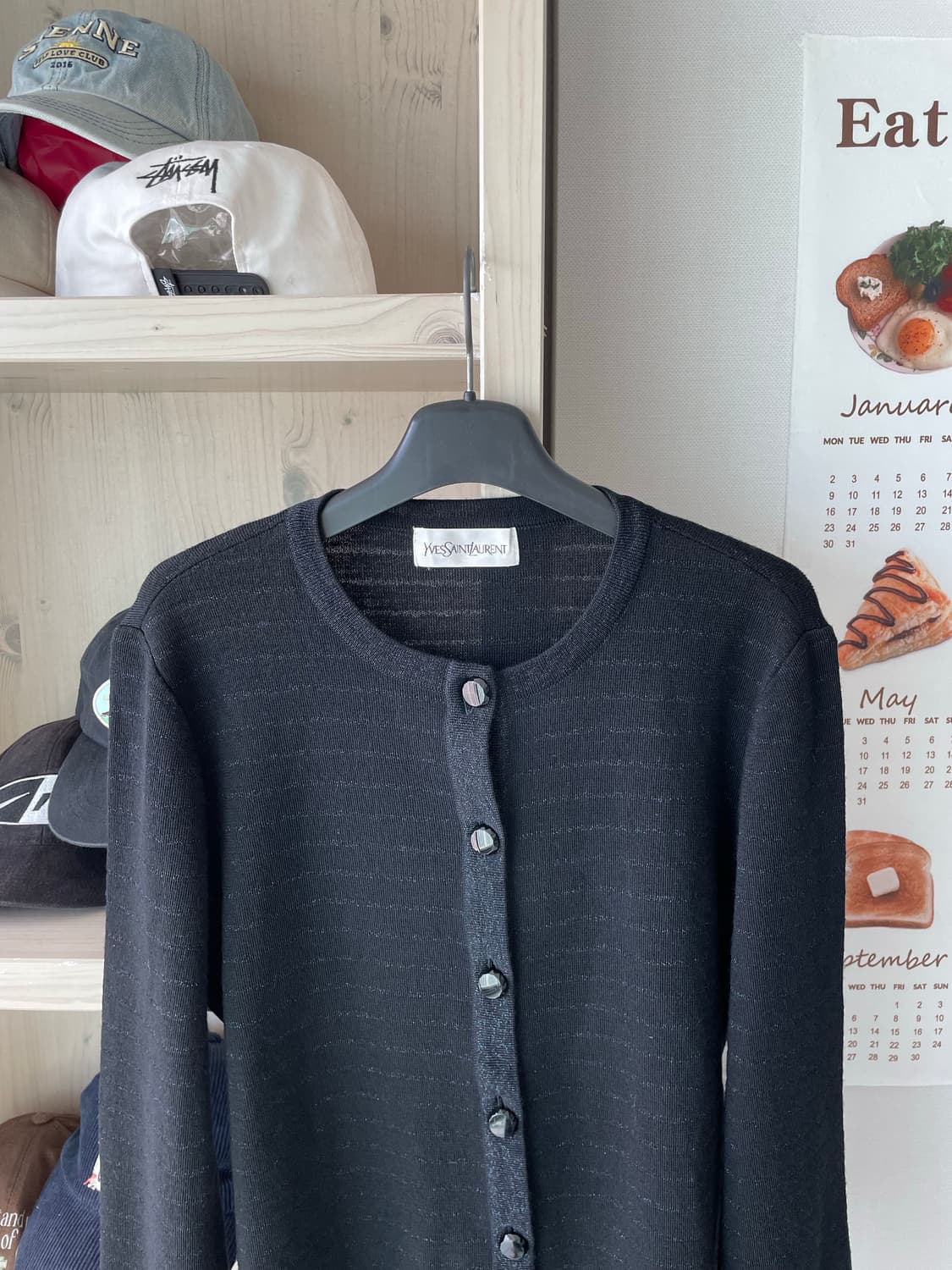 입생로란 라운드 가디건 상품이미지2