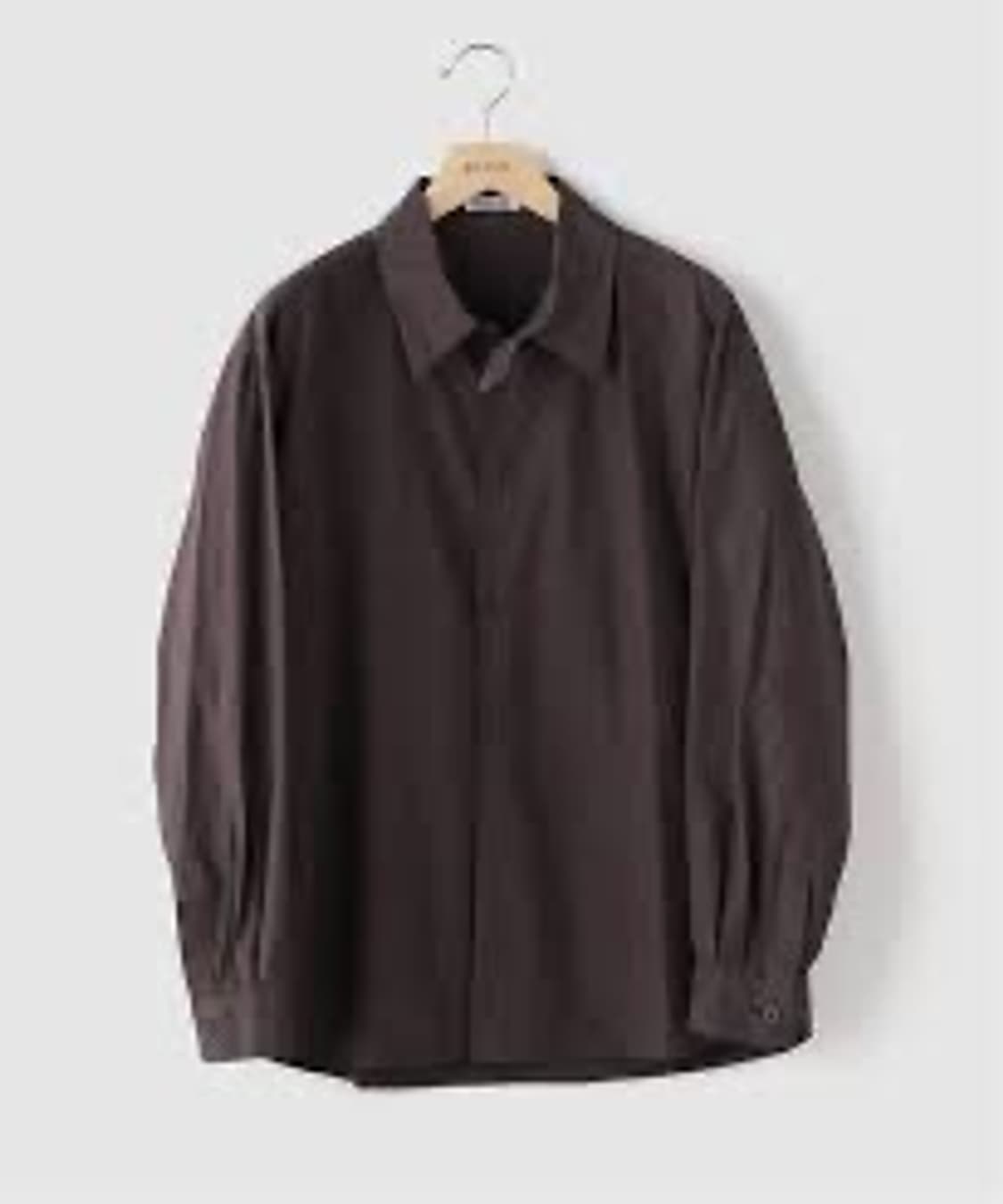 AURALEE FINX SHUTTLE WEATHER SHIRT 상품이미지1