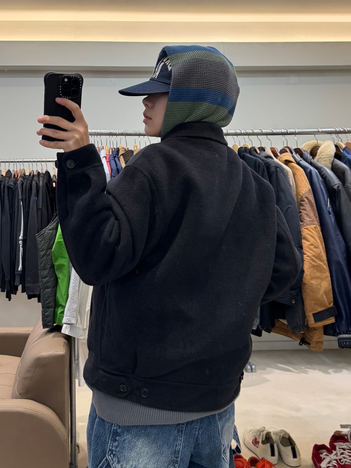 90s 입생로랑 캐시미어 블렌드 울 재킷 상품이미지9