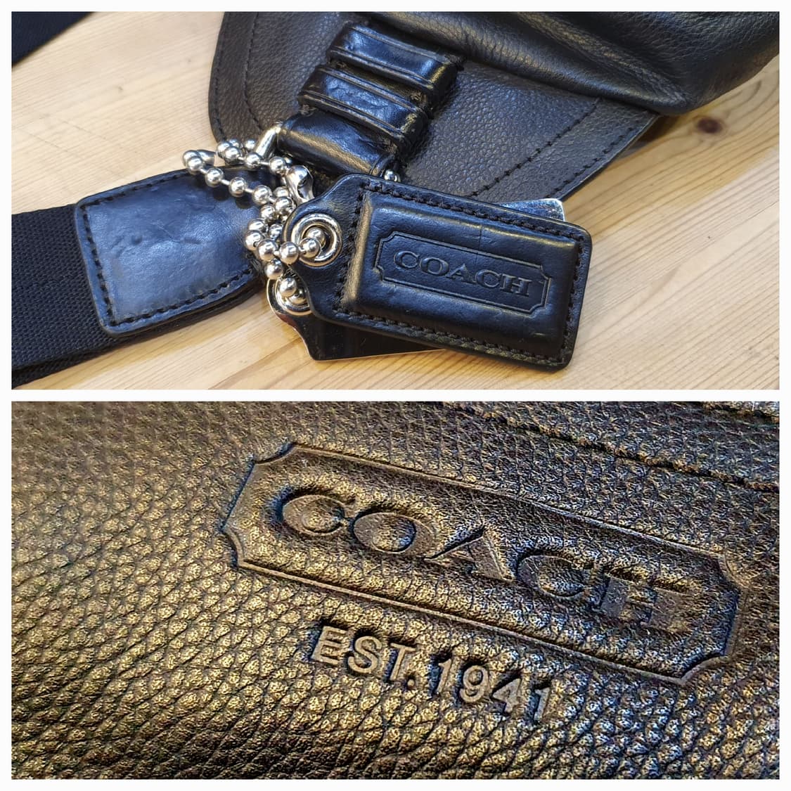 코치 레더 슬링백  상품이미지2