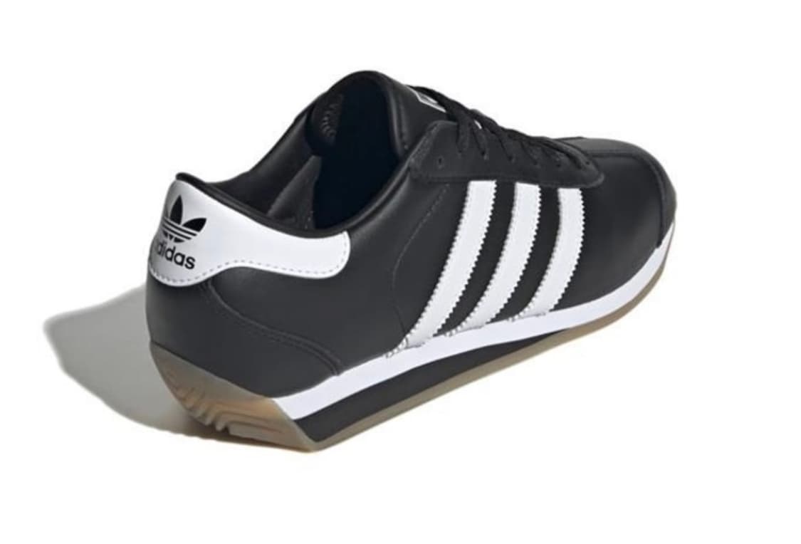 Adidas 새상품/235 아디다스 컨트리 II 블랙 화이트 상품이미지3