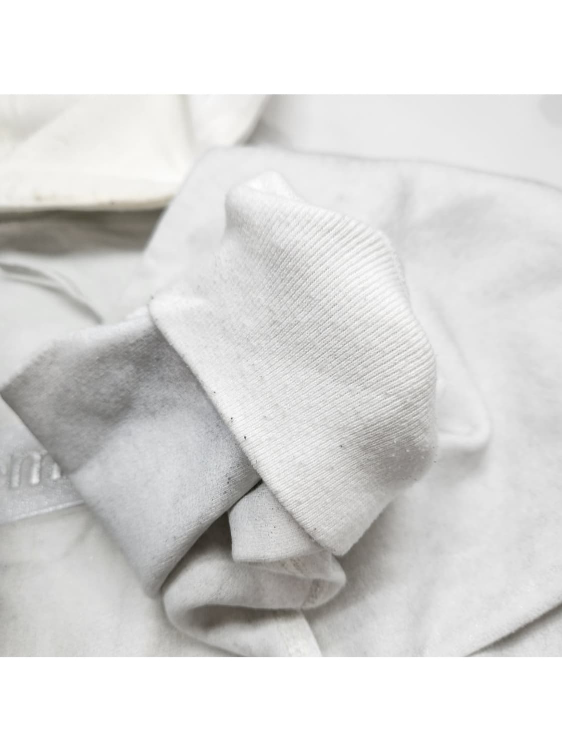 슈프림+MM6 메종 마르지엘라 포일 박스로고 후드 스웨트셔츠 화이트  상품이미지2