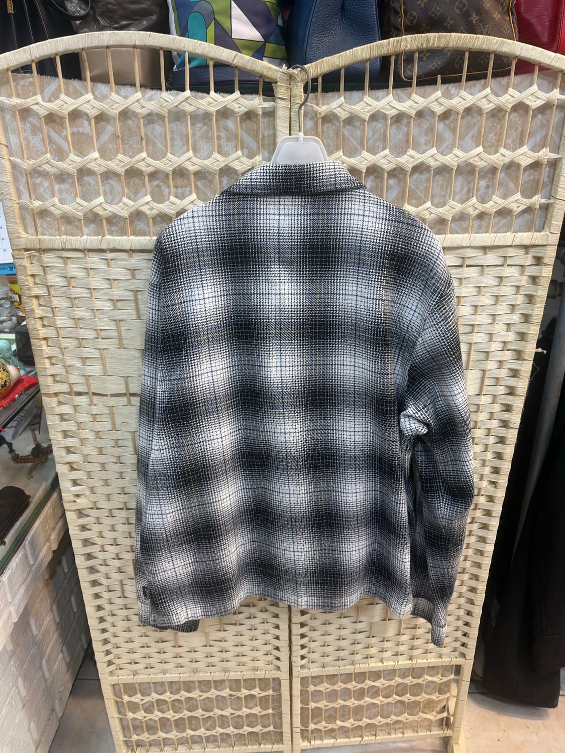 100-105 정품 스투시 트위스티트 얀 플레이트 셔츠자켓 팝니다 상품이미지8