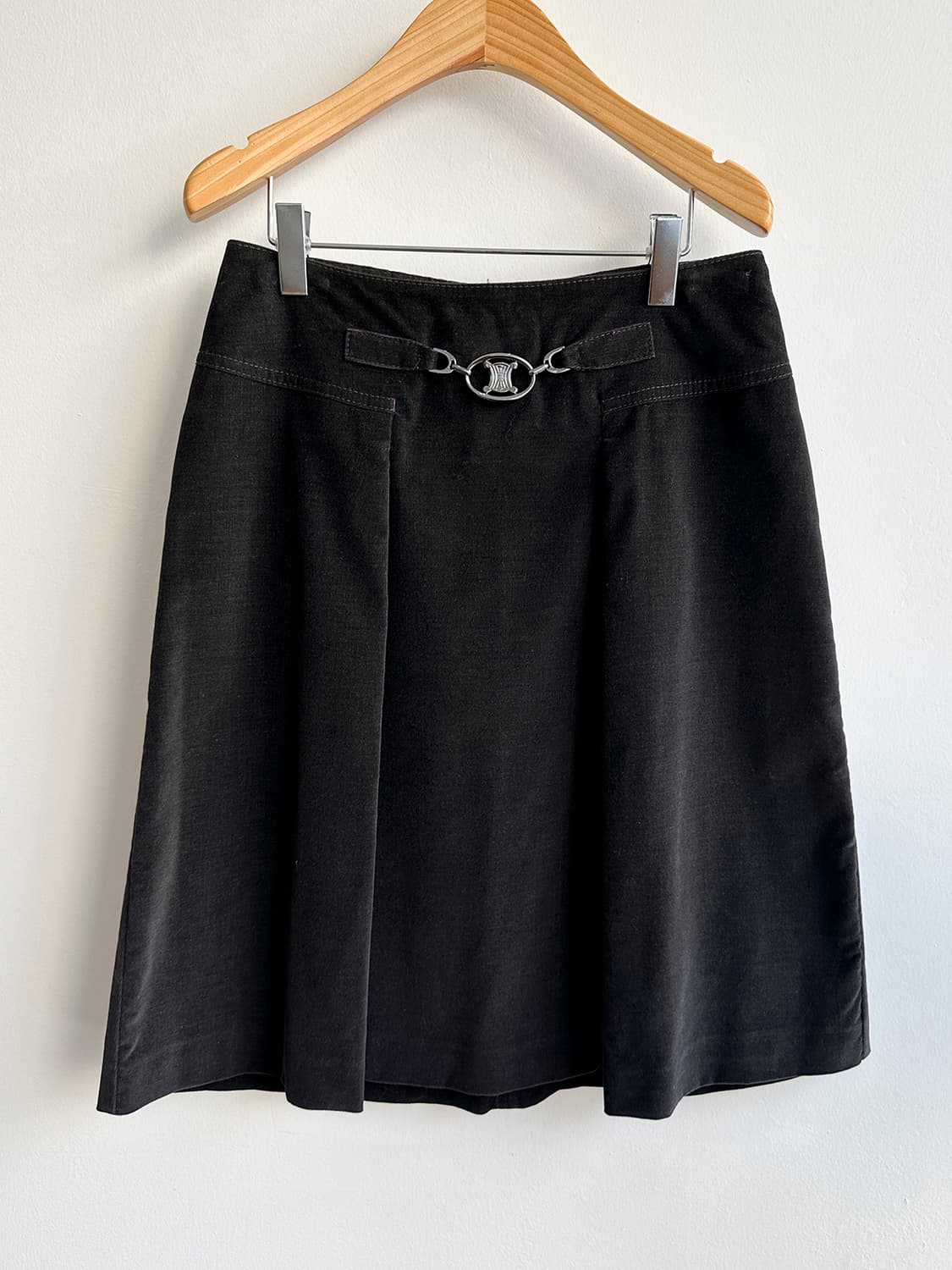 CELINE PENDANT CORDUROY MID SKIRT 상품이미지1