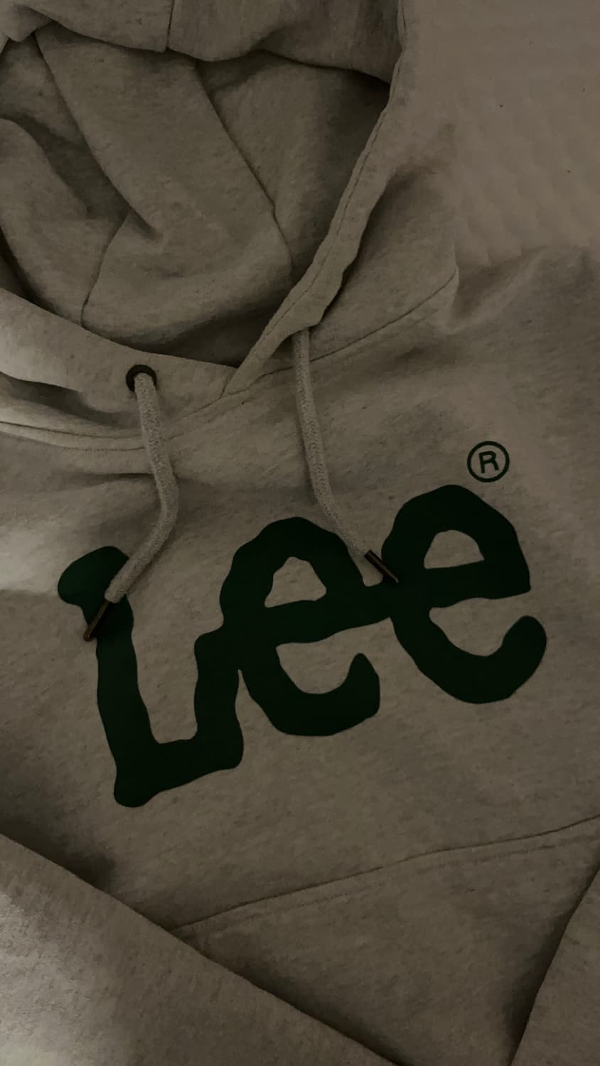 Lee 후드티 오트밀 상품이미지3