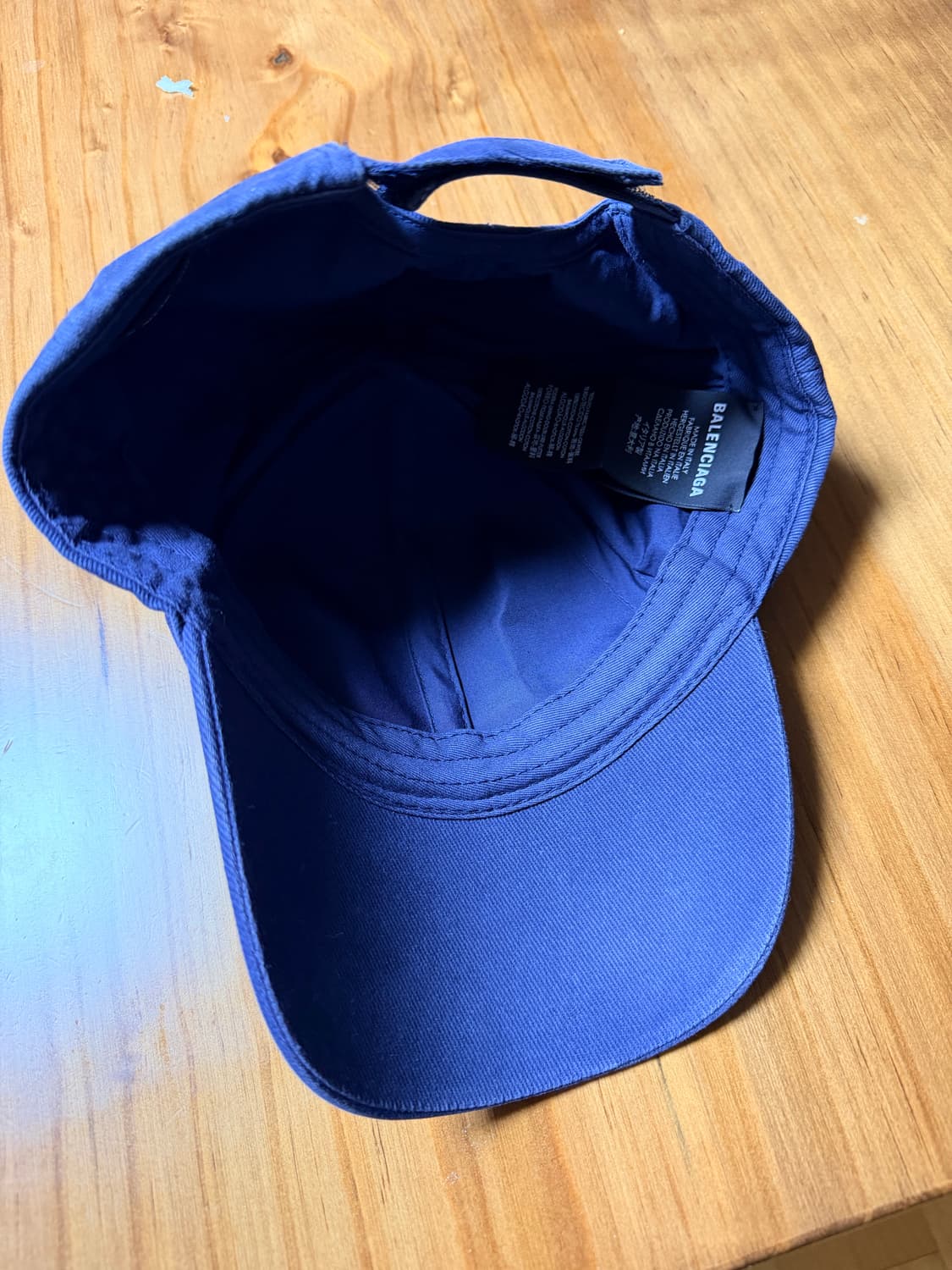 발렌시아가 모자 네이비 L사이즈 상품이미지2