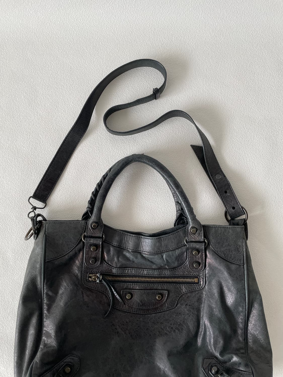 JOLIE FEMME 레더 토트 숄더백 상품이미지2