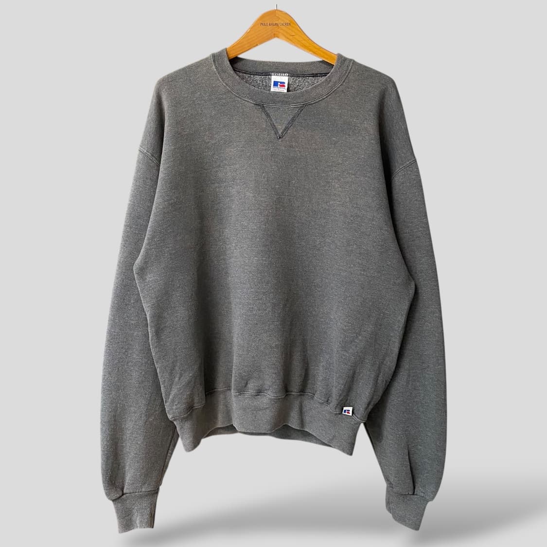 (L)빈티지 러셀 블랭크 스웨트셔츠 맨투맨 상품이미지1