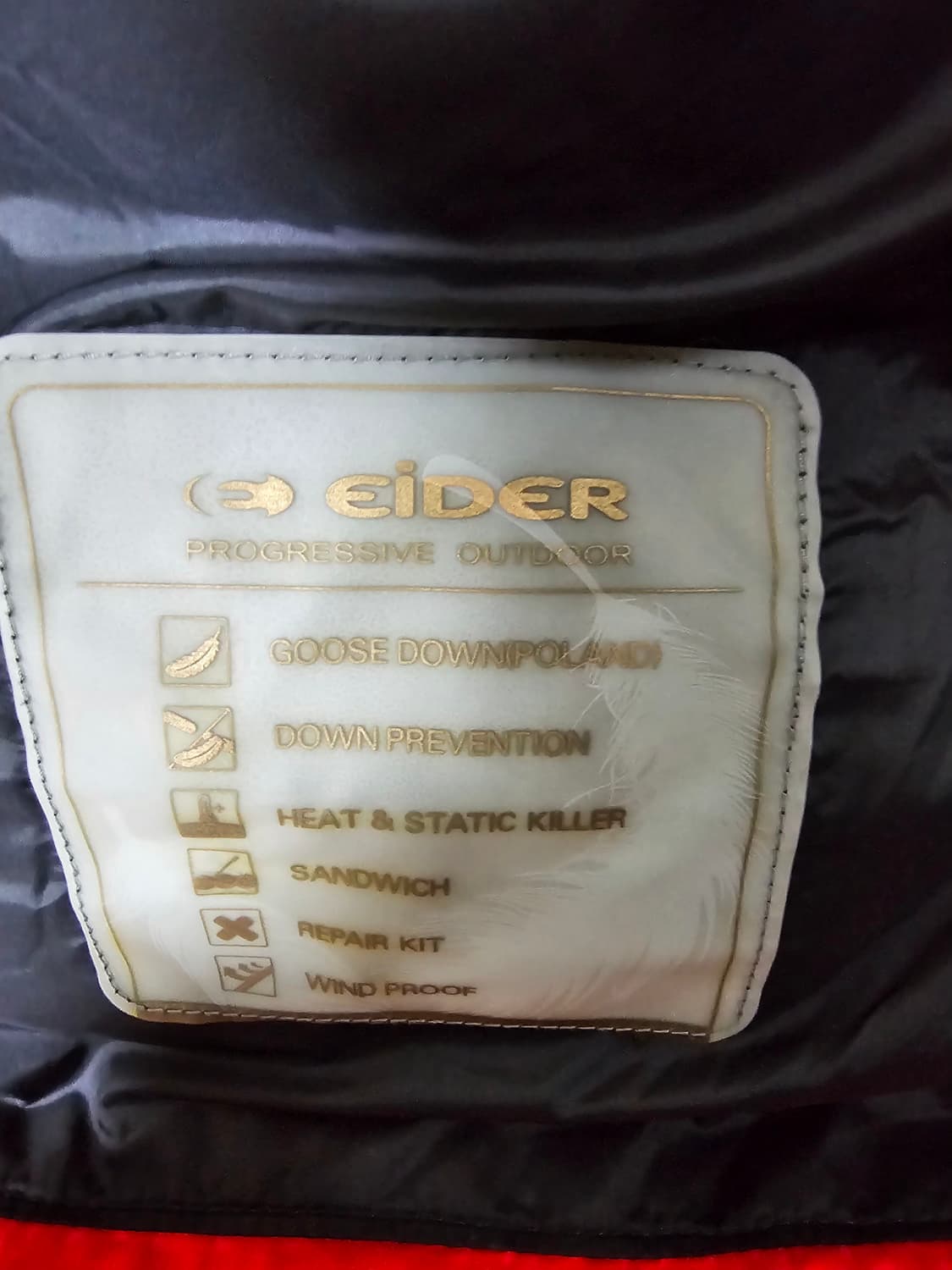 아이더 러셀 구스다운자켓 XL 팝니다 상품이미지4