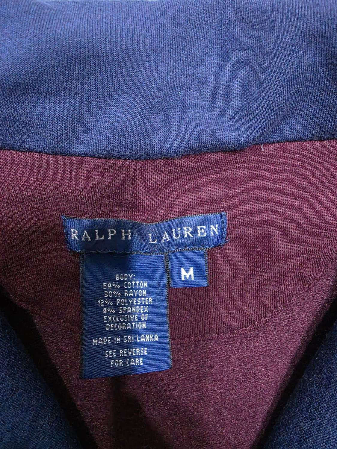 랄프로렌 빈티지 숄카라 버튼 가디건 M 상품이미지8