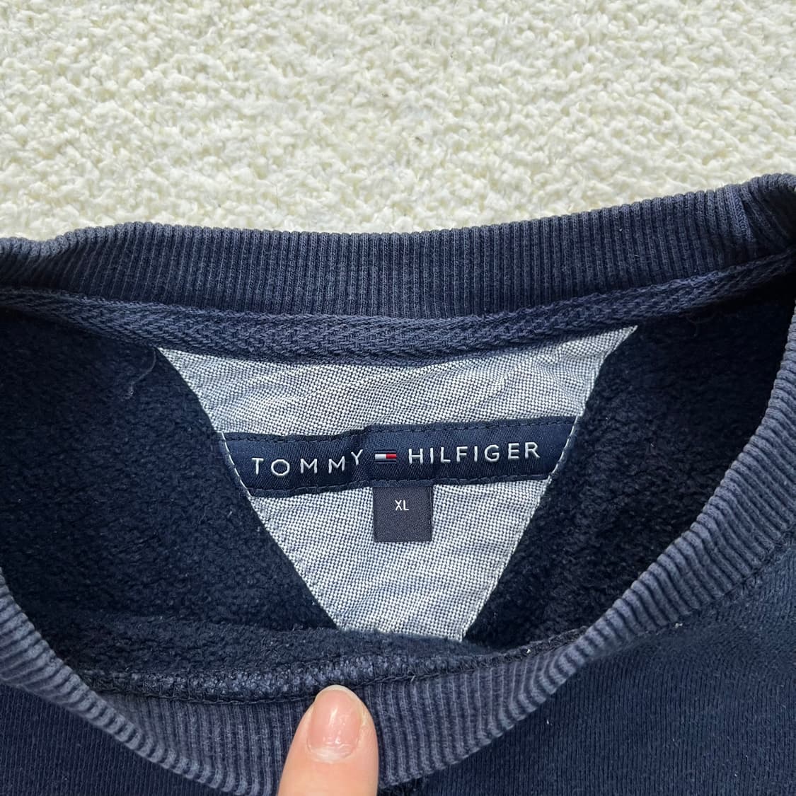 XL 타미힐피거 긴팔 맨투맨 0311M 상품이미지2