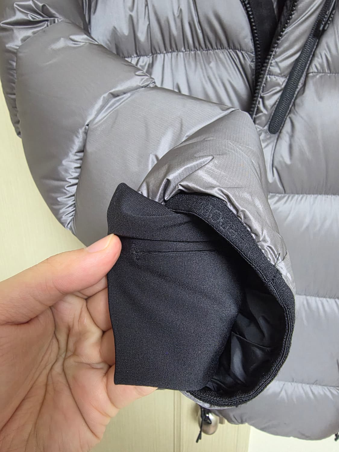 페더다운hd 애쉬그레이 M(100-103) 판매 상품이미지8