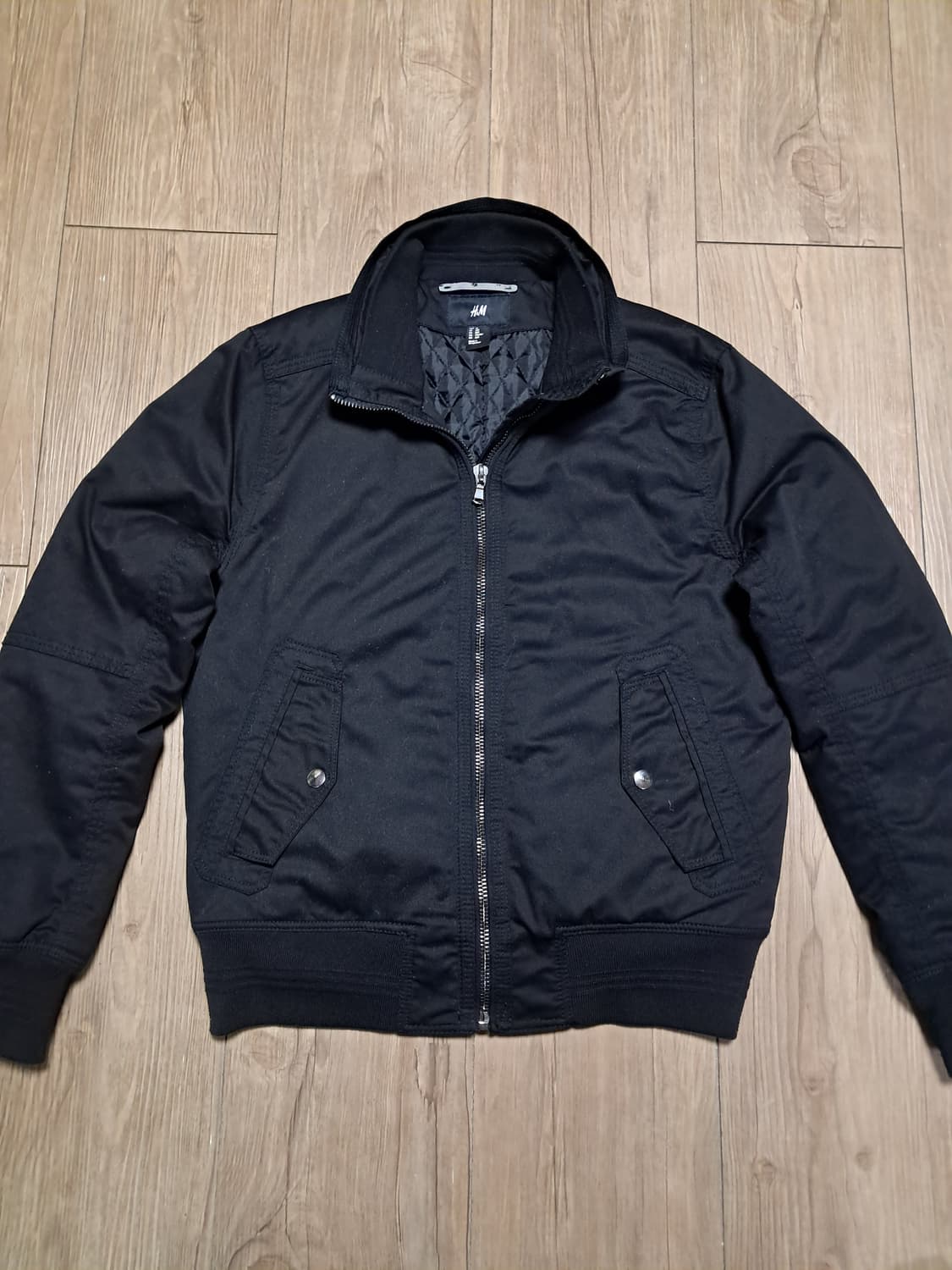 에이치앤엠 패딩 봄버자켓 남성L 상품이미지1