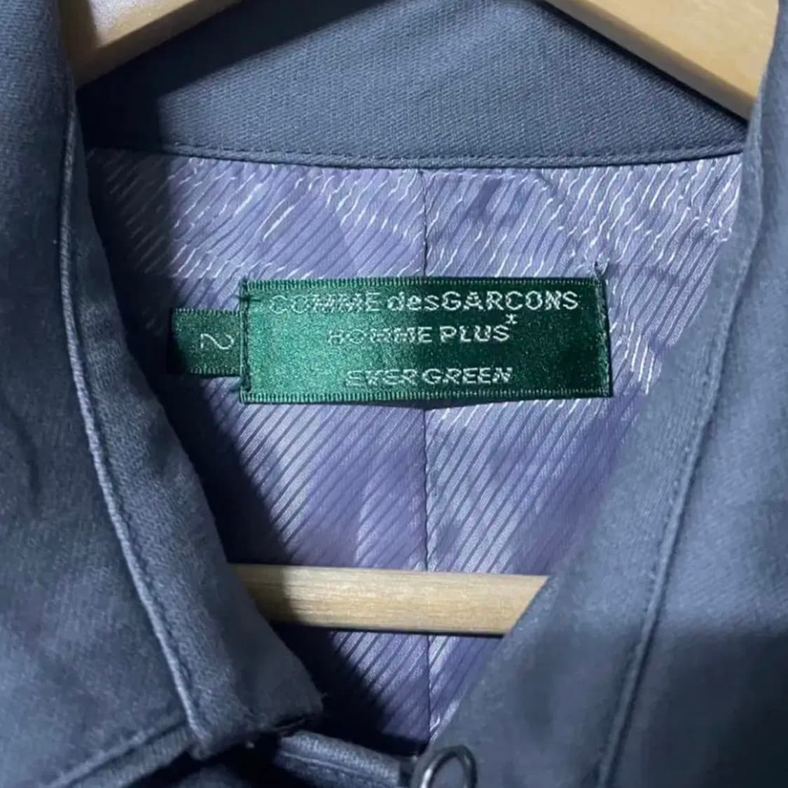 꼼데가르송 옴므 플러스 에버그린 밀리터리 자켓 상품이미지3