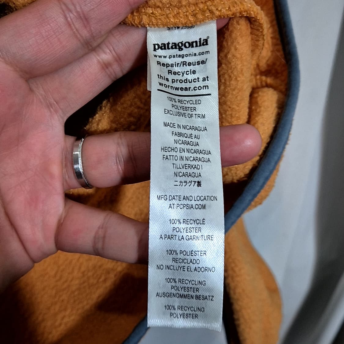 Patagonia 파타고니아 신칠라 풀 오버 아노락 상품이미지5