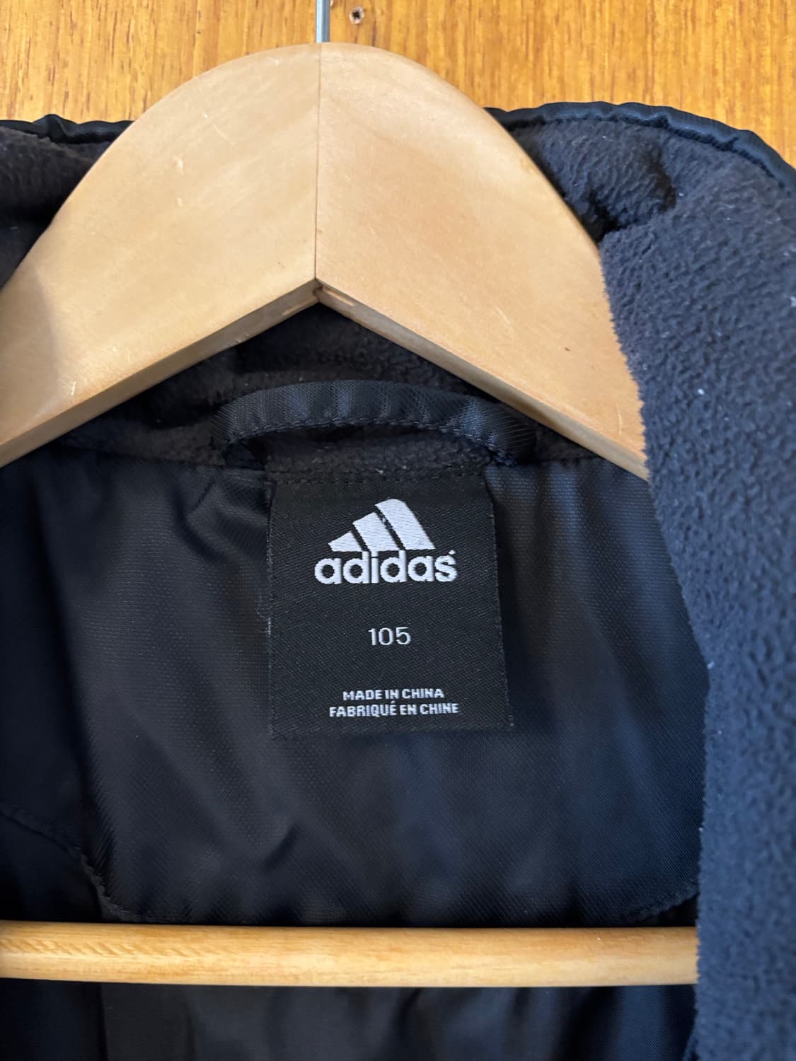 아디다스 AC밀란 패딩 블랙/레드 상품이미지3