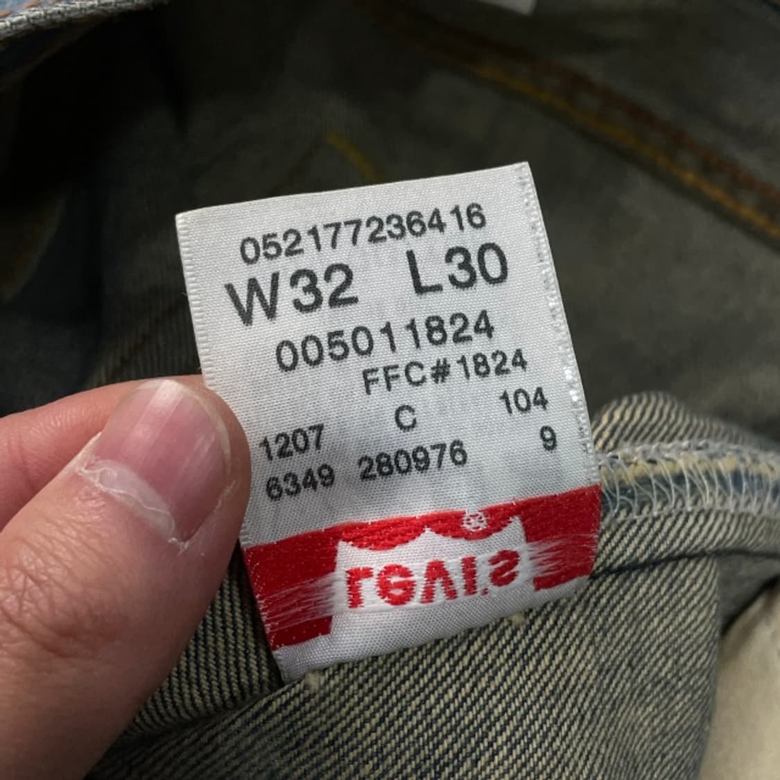 32 리바이스 501 청바지 상품이미지4