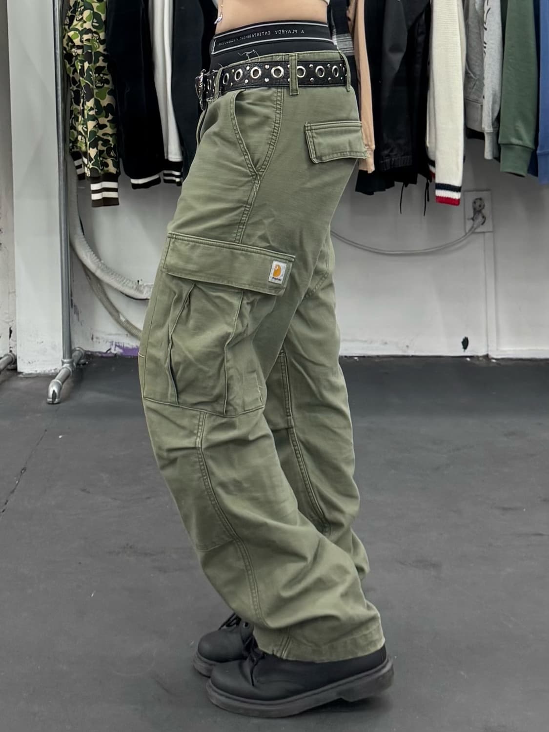 칼하트 Wip 레귤러 카고팬츠 상품이미지2