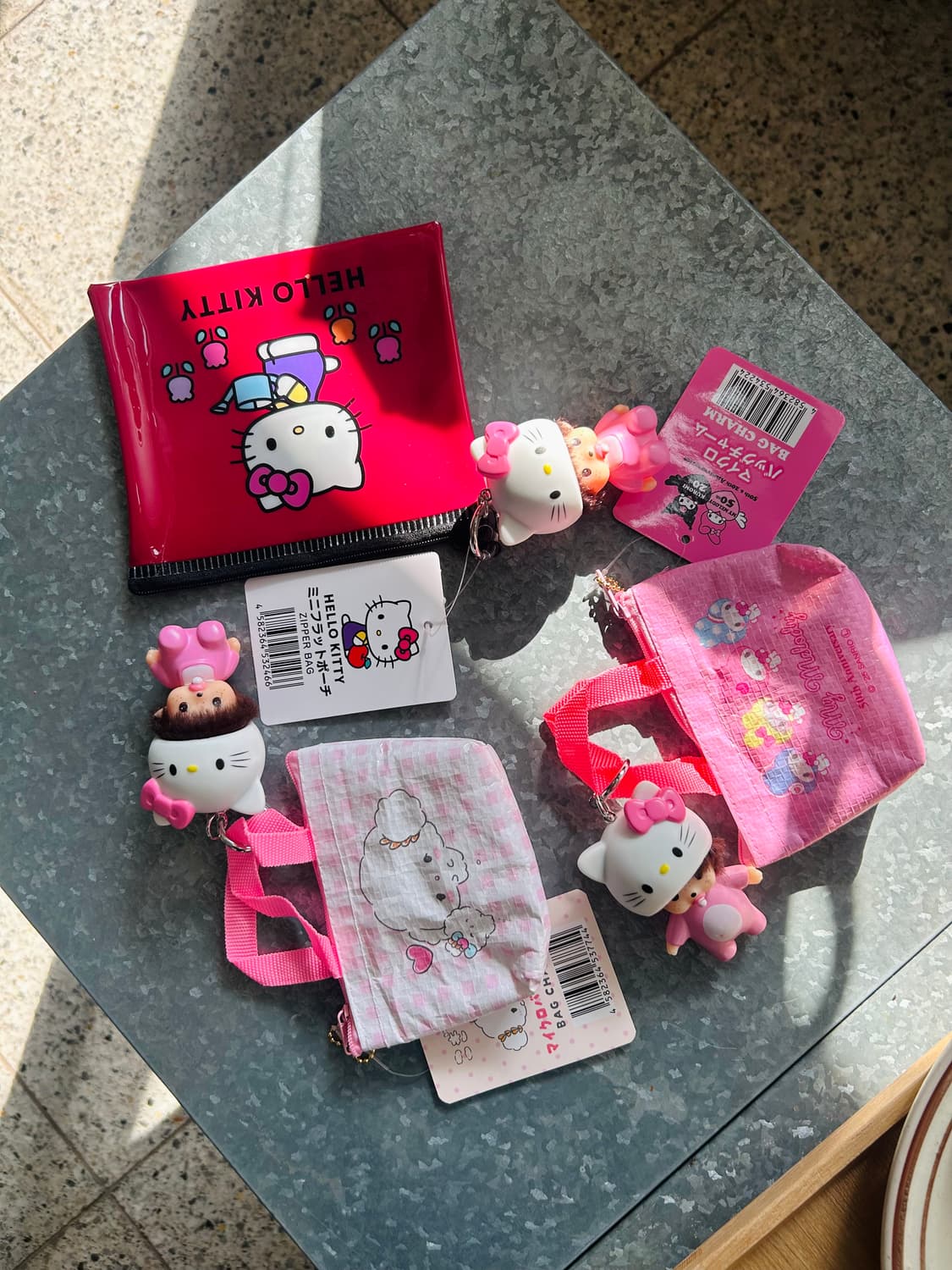 키티 헬멧 + 몬치치 베이비(❣️ 서있는몬치치+핑크산리오정품지퍼파우치세트 상품이미지6