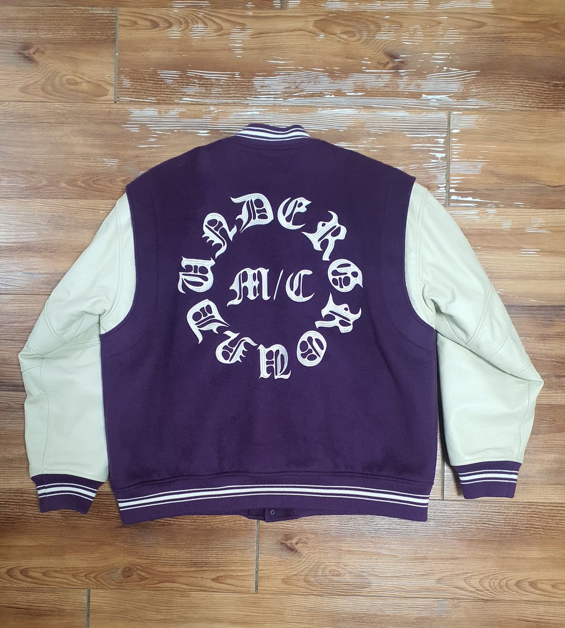 리오버 바시티 퍼플 자켓 M 상품이미지2