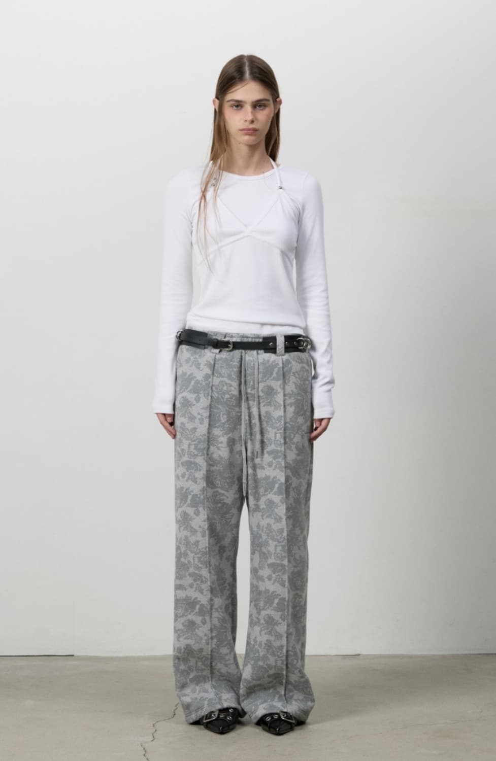 URBAN WIDE JOGGER PANTS M.GREY 상품이미지1