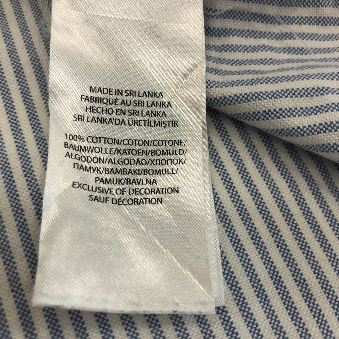 폴로 랄프로렌 상위라인 옥스포드 블루셔츠 XXL 상품이미지6