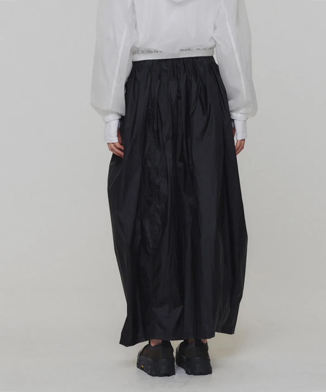 아모멘토 LAYERED SHIRRING SKIRT 스커트 상품이미지8