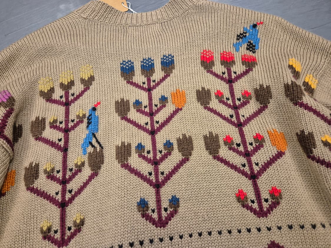 90s LA ROTONDA 플로랄 가디건 상품이미지4