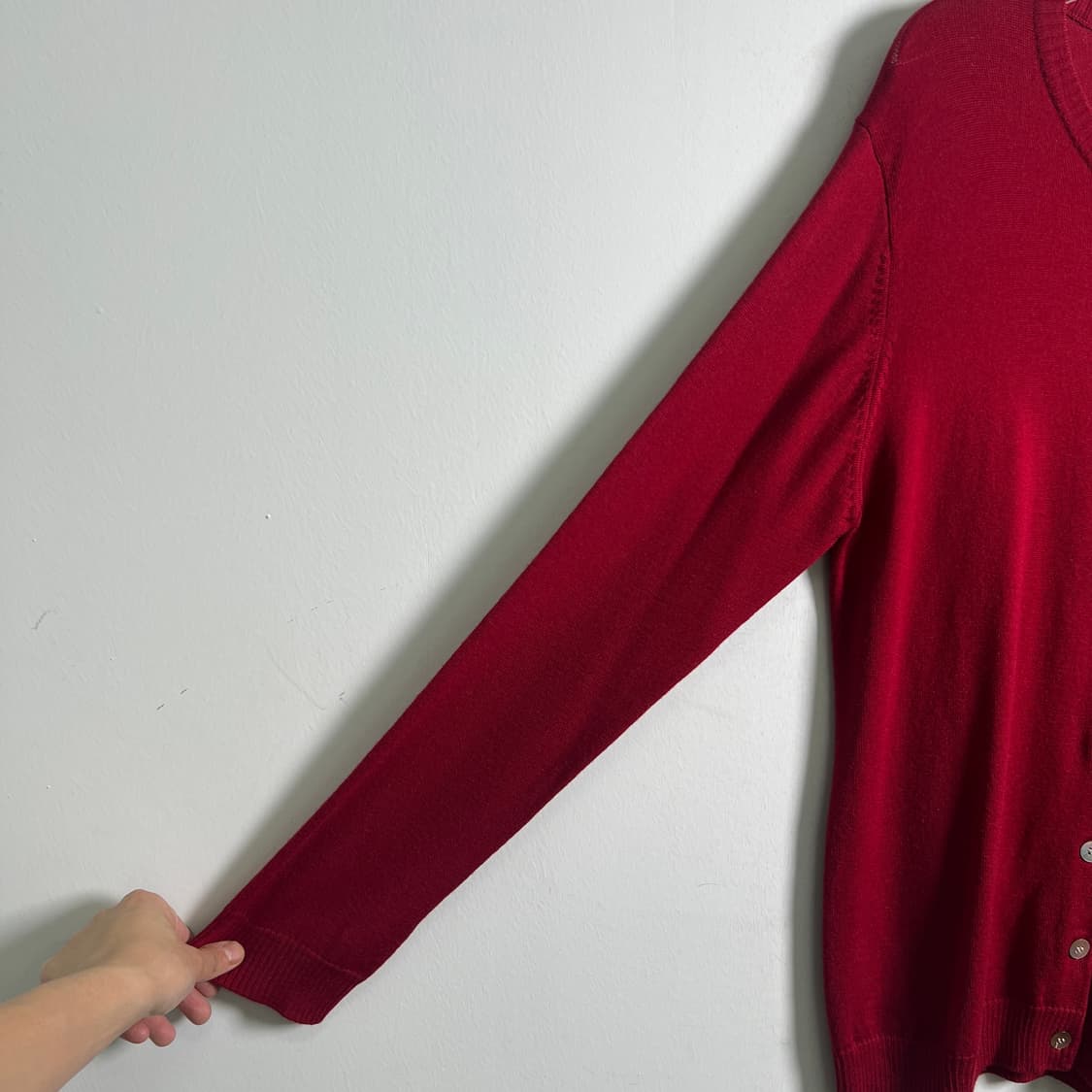 이세이미야케 하이 스포르팅 기어 니트 가디건 M 상품이미지7