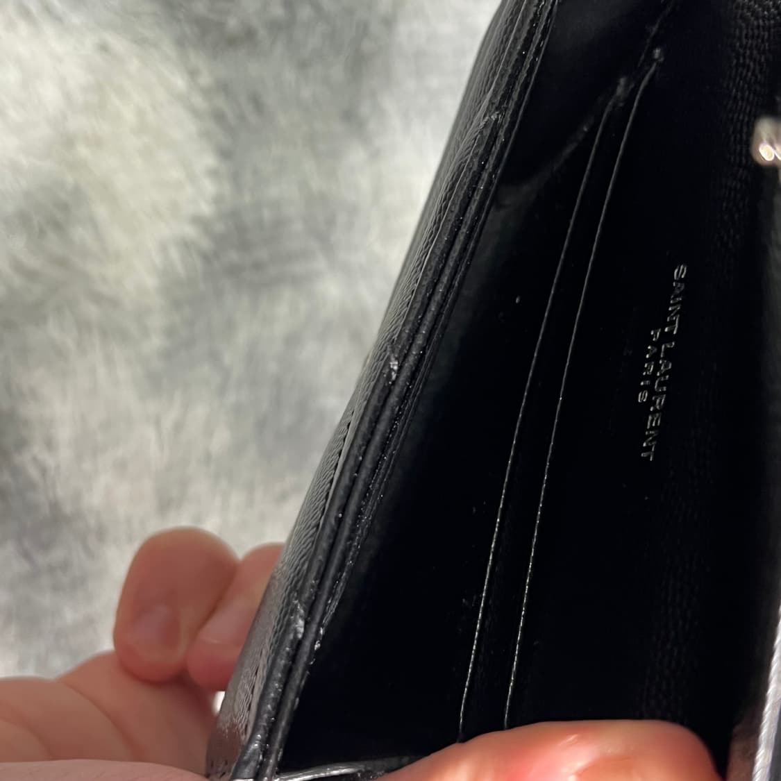 입생로랑 엔벨로프 지갑 은장 상품이미지3