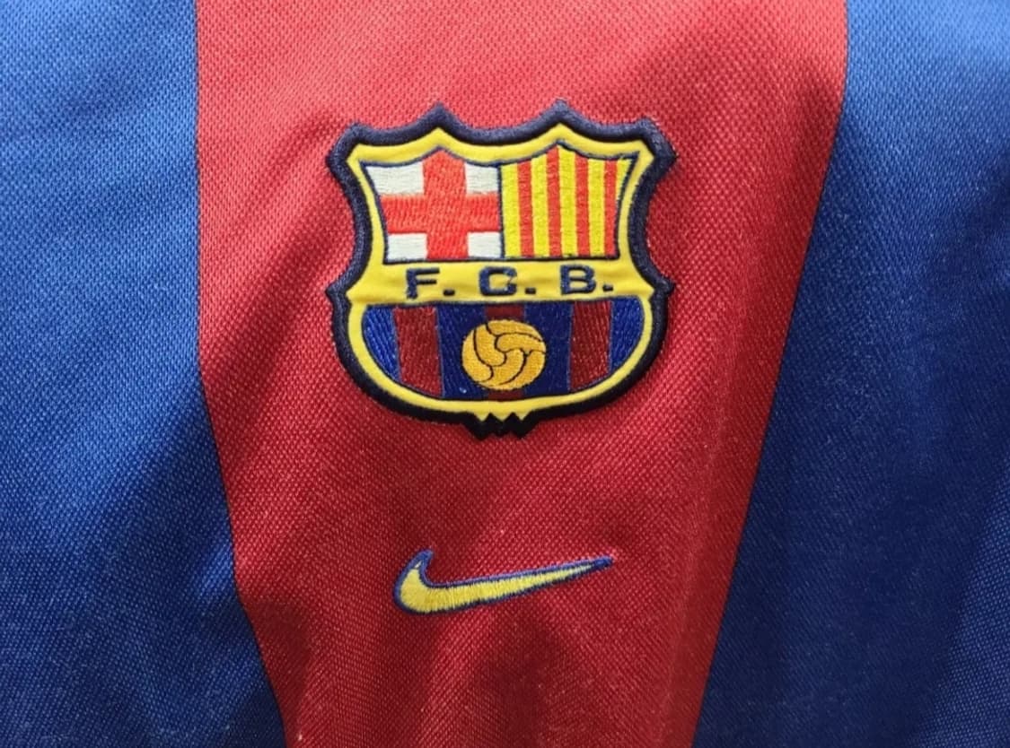 나이키 98 99 FC바르셀로나 올드레플 축구져지 상품이미지3