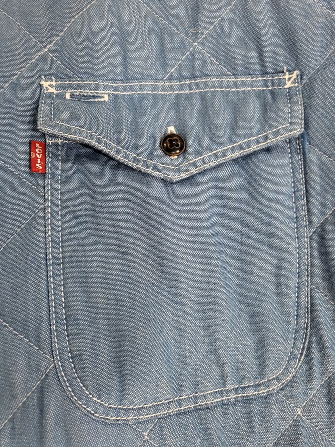 Levi’s 데님 퀼팅 셔츠 자켓 상품이미지7