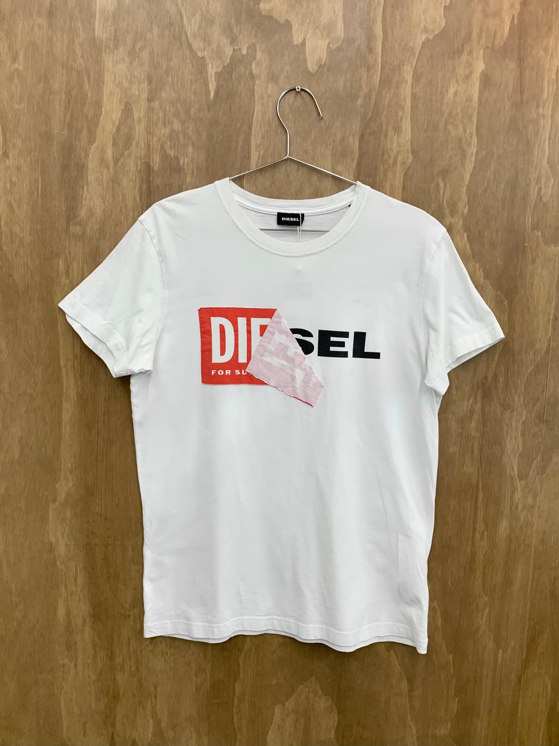 Diesel 디젤 로고 반팔 상품이미지1