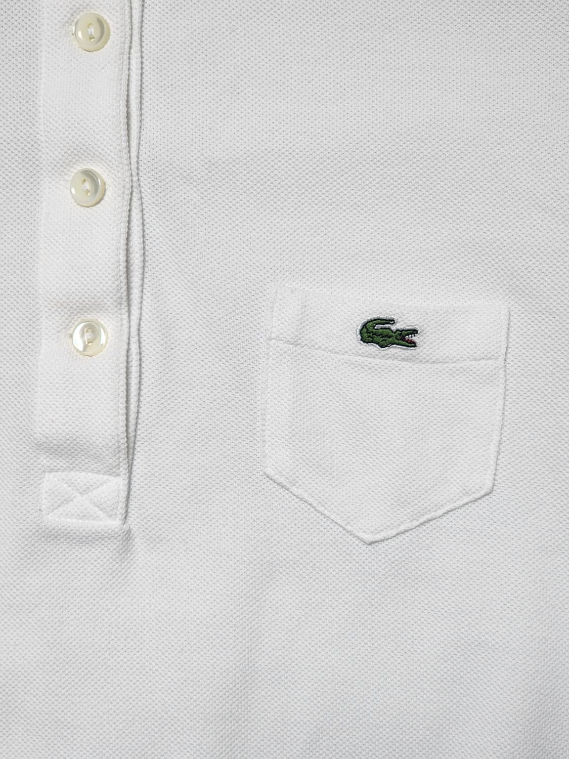 라코스테 여성 긴팔 폴로 티셔츠 화이트 40 상품이미지4