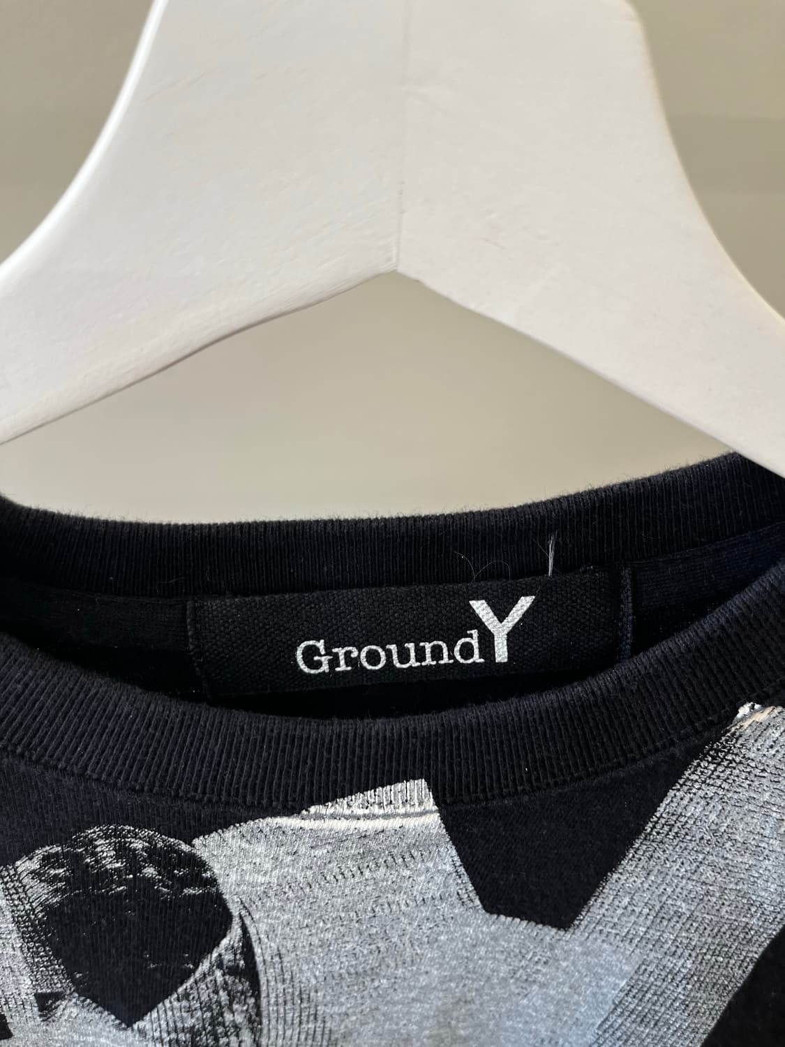 요지야마모토 ground y 롱 티셔츠 상품이미지2