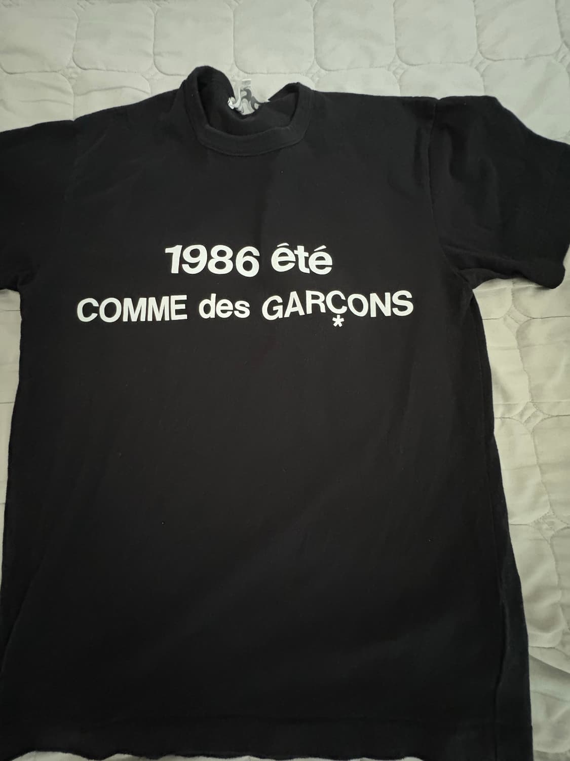 꼼데가르송 1986 cdg 프린팅 반팔 상품이미지1