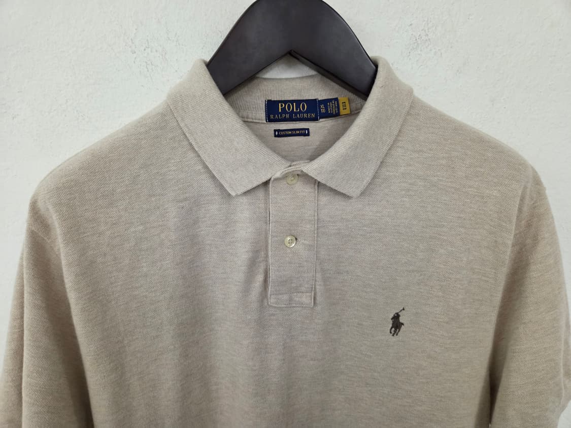 QR폴로 랄프로렌 커스텀 슬림핏 카라티 XL 상품이미지4