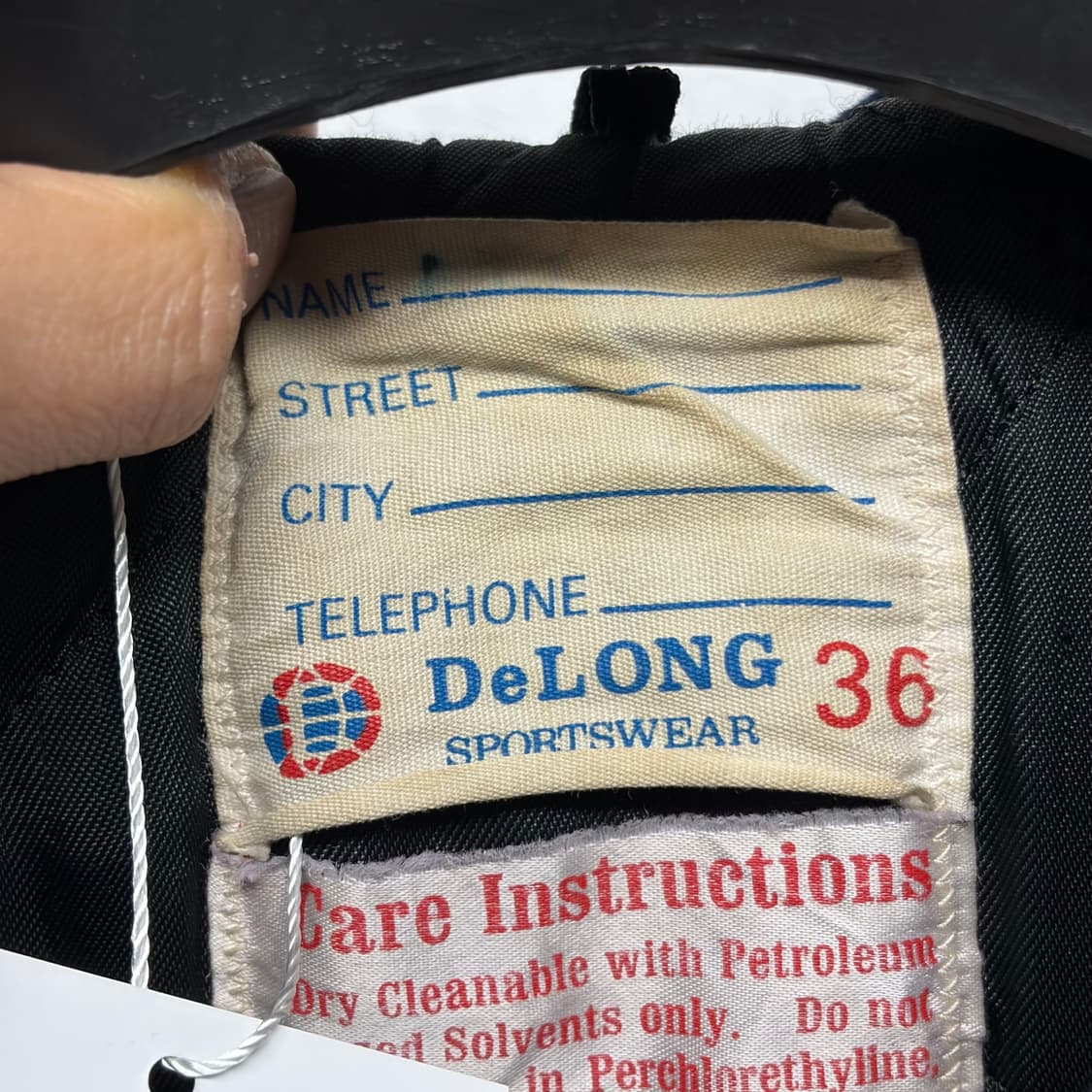 드롱 빈티지 바시티 자켓 2  상품이미지6