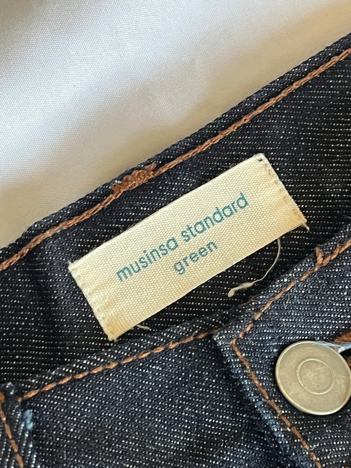 [30]무신사 스탠다드 딥 인디고 데님 상품이미지3