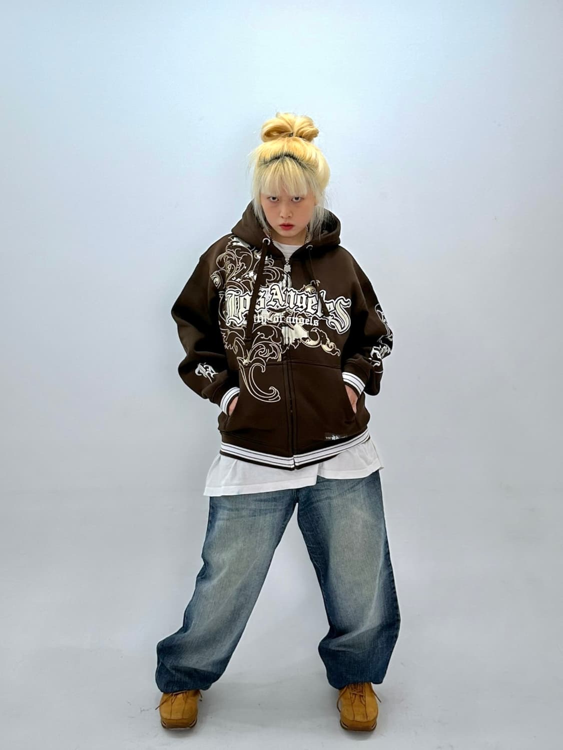 VICTORIOUS URBAN COUTURE 빅토리어스 치카노 후드집업 상품이미지2