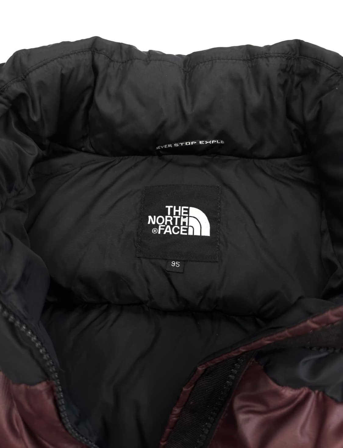 노스페이스 브라운 패딩 상품이미지2