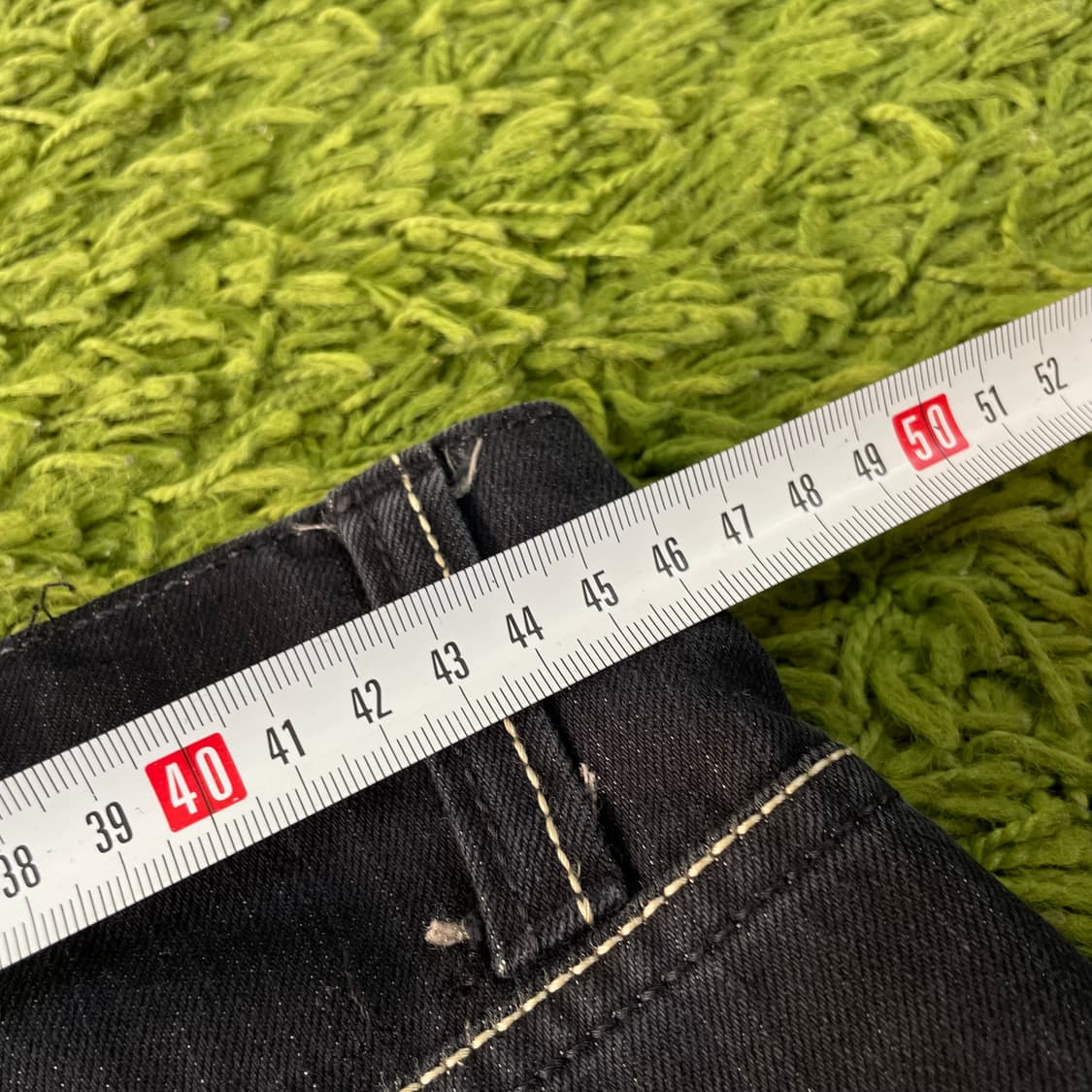 에비수 백로고 데님팬츠 상품이미지7